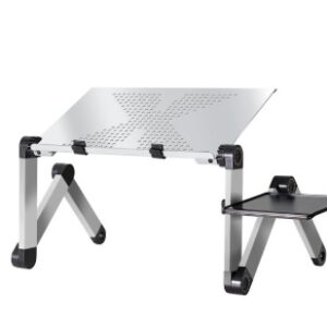 Laptop Table Stand With Adjustable Folding Ergonomic Design Stand Notebook Desk For Ultrabook Netbook Or Tablet With Mouse Pad