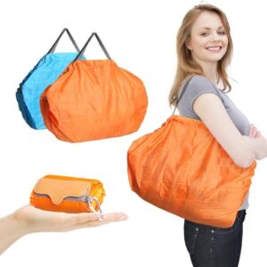 Reusable Grocery Bags Dorathye Foldable Waterproof