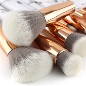 11 sets of marble makeup brush with makeup brush beauty makeup kit 11 makeup brush sets